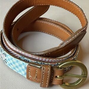 Vineyard Vines Whale Belt XL Preppy Coastal